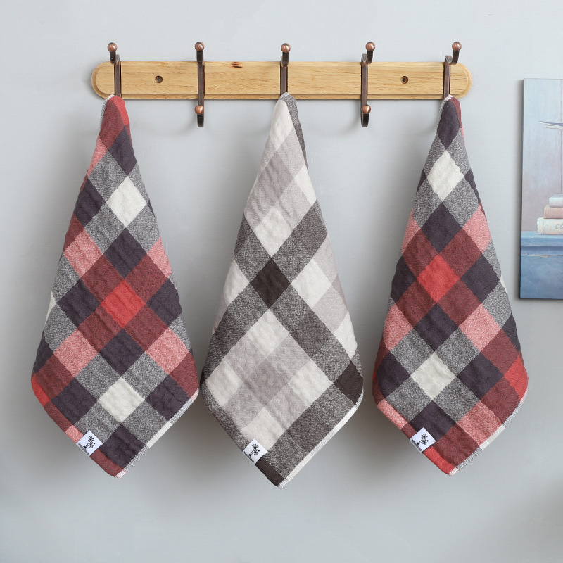 Medvilnės džakardo rankšluosčių rinkinys, 150D siūlas, svoris mažiau nei 50 g