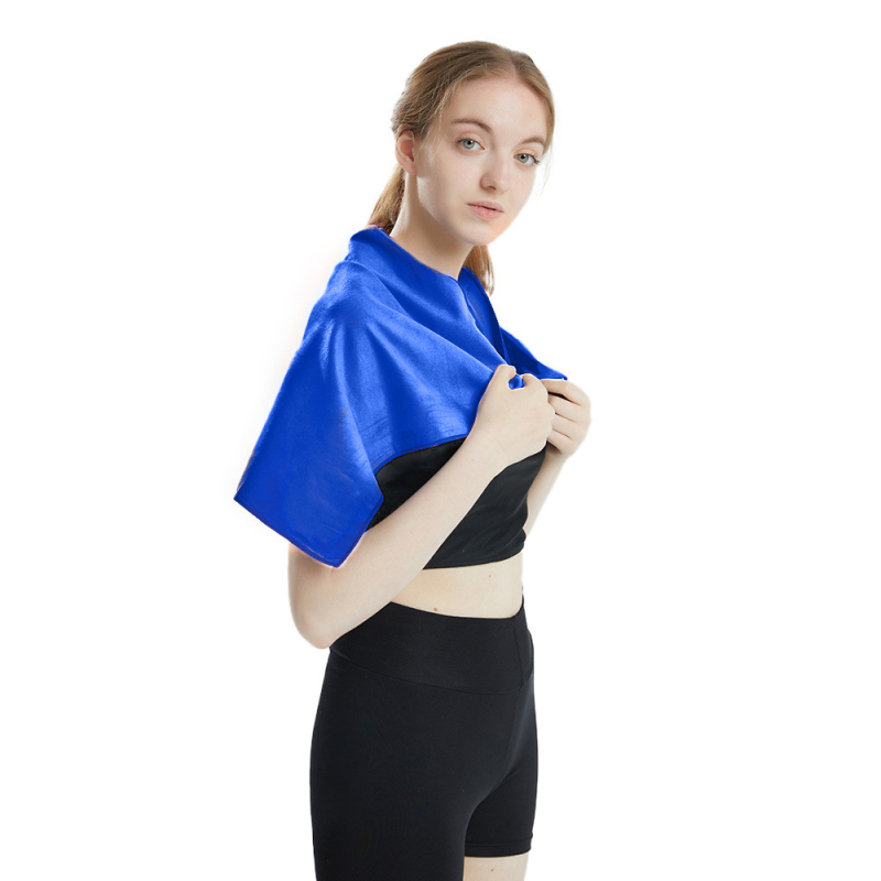 Waveboha Mikropluošto jogos rankšluostis šalas, nešiojamas, greitai džiūstantis vonios/pliažo rankšluostis, plokščias audinys 150d, 200-300 g, kodas 1003