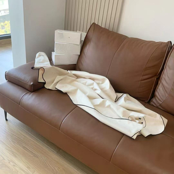 Памучен шал и хавлиено одеяло комплект, еднотонен дизайн, тегло 450 г, за пролетта и есента