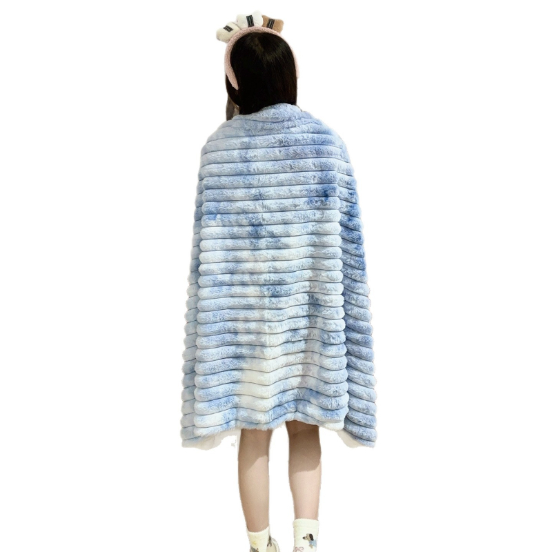 Pătură din flanel 100% poliester, personalizabilă, pentru toate sezoanele, stil modern minimalist.