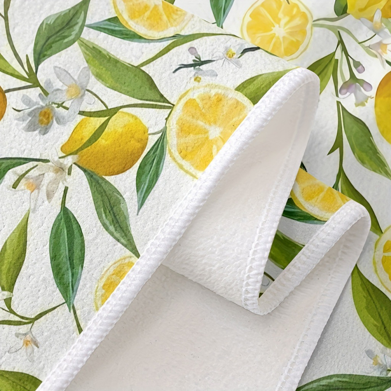 Citrinų tematikos Helovyno rankšluosčiai su spauda, poliesteris, 50–80 g, rankšluostis veidui/kūnui