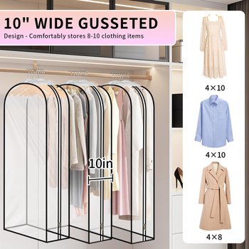 Прашозащитно покривало за висящ гардероб, пластмасово, прахозащита и влагоустойчивост, за съхранение на дрехи (Марка: Yu Sijing; Материал: Пластмаса; Функция: Прахозащита, Влагоустойчивост; Код на продукта: SH2501; Област на приложение: Съхранение на дрехи