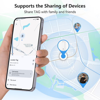 Findhub Android локатор за багаж и портфейл – 7 g, 220 mAh, ABS корпус, глобално позициониране, вътрешно търсене до 10 m
