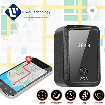 GF09 GPS sledovač s WiFi, SOS a geofence alarmami, presnosť polohovania 10 metrov, polymerová batéria 96 hodín