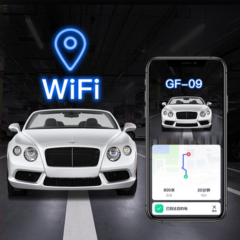 GF09 GPS sledovač s WiFi, SOS a geofence alarmami, presnosť polohovania 10 metrov, polymerová batéria 96 hodín