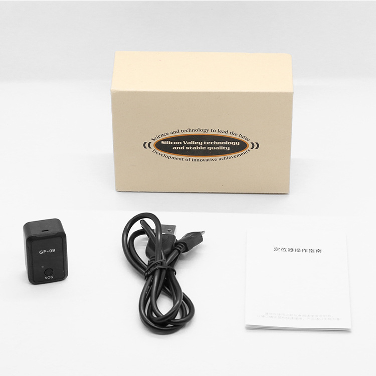 GF09 GPS тракер с WiFi, SOS и аларми за зона, 10-метрово позициониране, 96-часова полимерна батерия