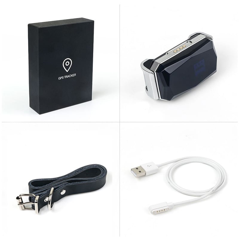 G12 безжичен локатор за домашни любимци – GPS тракер за котки и кучета, точност 500 м, вибрационна аларма, SOS и аларма за ограда, водоустойчив