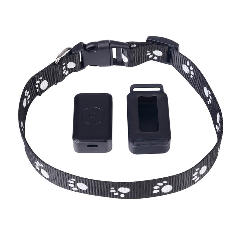 GPS нашийник за домашни любимци с Beidou и Wi‑Fi, точност на GPS 10 m, 32 GB памет, водоустойчив, 86 ч живот на батерията, SOS, вибрационна и аларма за ограда