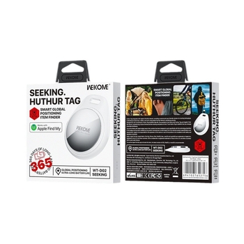 WEKOME WT-D02 Anti-Lost lokator za iOS – baterija 230 mAh, ABS kućište, 7,65 g, USB 2.0 sučelje