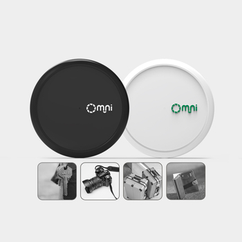 Omi OPD04 localizator Bluetooth anti-pierdere cu monitorizare prin aplicație, avertisment bidirecțional; compatibil Android și iOS; baterie CR2032