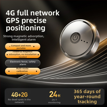 GPS lokátor pre auto s 4G BeiDou, magnetické uchytenie, presnosť GPS 10 m, výdrž batérie 360 h, zabudovaná keramická anténa