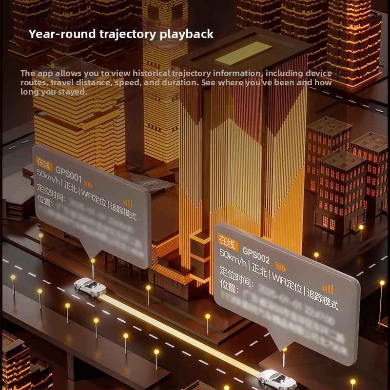 GPS lokátor pre auto s 4G BeiDou, magnetické uchytenie, presnosť GPS 10 m, výdrž batérie 360 h, zabudovaná keramická anténa