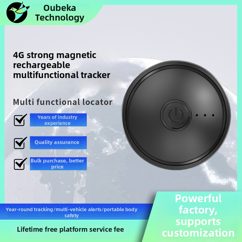 GPS lokátor pre auto s 4G BeiDou, magnetické uchytenie, presnosť GPS 10 m, výdrž batérie 360 h, zabudovaná keramická anténa