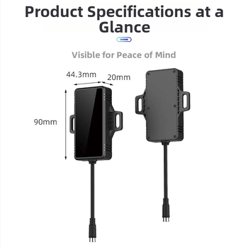 Beidou двучастотен GPS локатор за електрически велосипед, водоустойчив и прахоустойчив, Bluetooth връзка, модел G22, полимерна батерия с 3-годишен живот