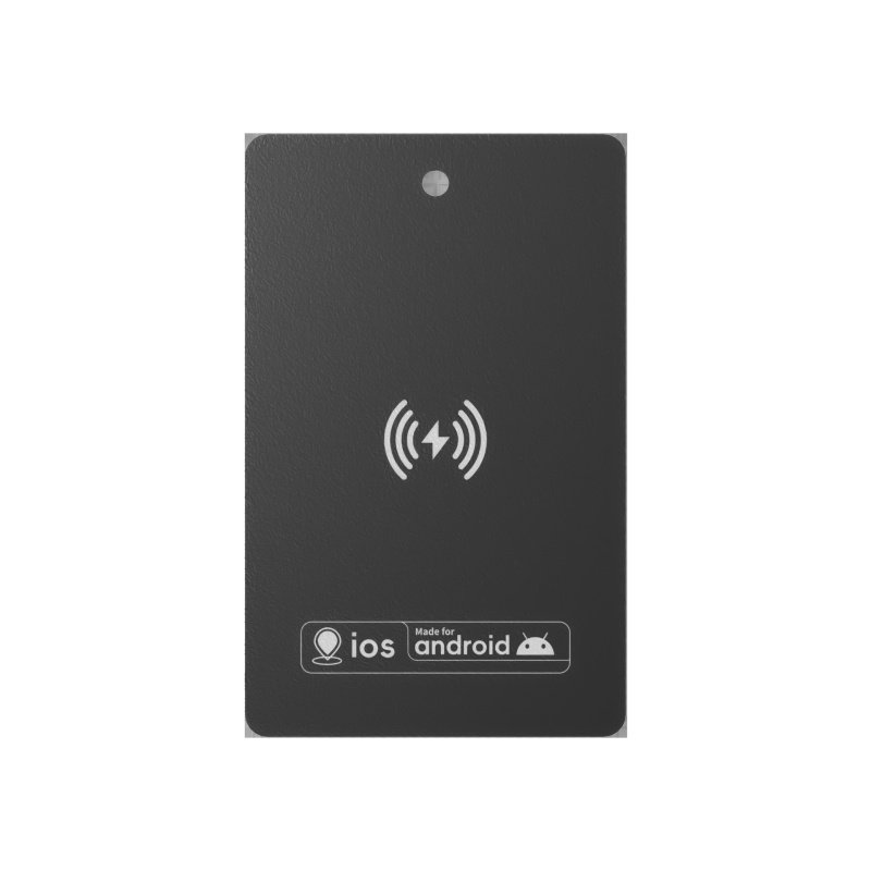 Trackere ultra-ușor pentru card antifurt cu localizare GPS, încărcare wireless, rezistent la apă, compatibil cu iOS, Android și HarmonyOS, baterie 120 mAh