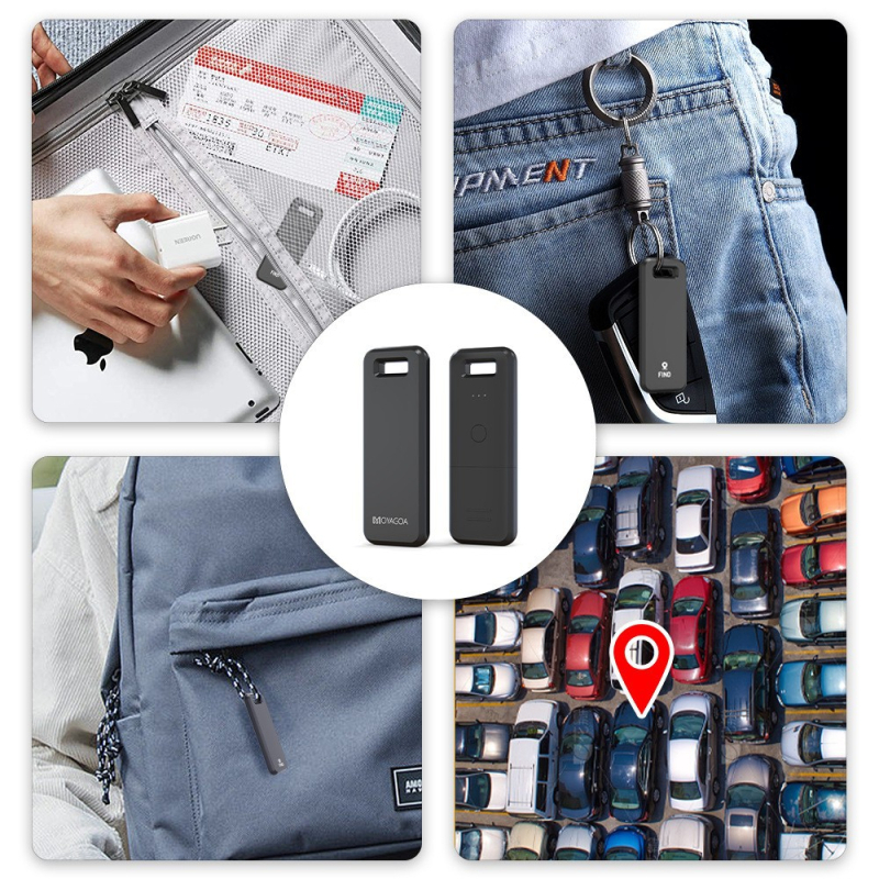 Nothing M07 тракер, iOS съвместим, батерия 210 мАх, размери 63×24×6 мм, тегло 13 г, глобално позициониране