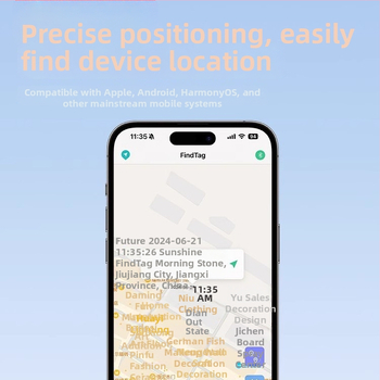 Globálny GPS lokátor pre deti, seniorov a domáce zvieratá — Model GJ001, Wheat, ABS puzdro, Buzzer
