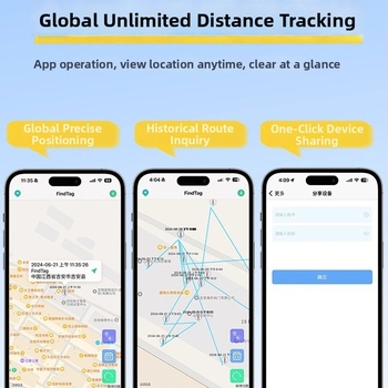 Globálny GPS lokátor pre deti, seniorov a domáce zvieratá — Model GJ001, Wheat, ABS puzdro, Buzzer