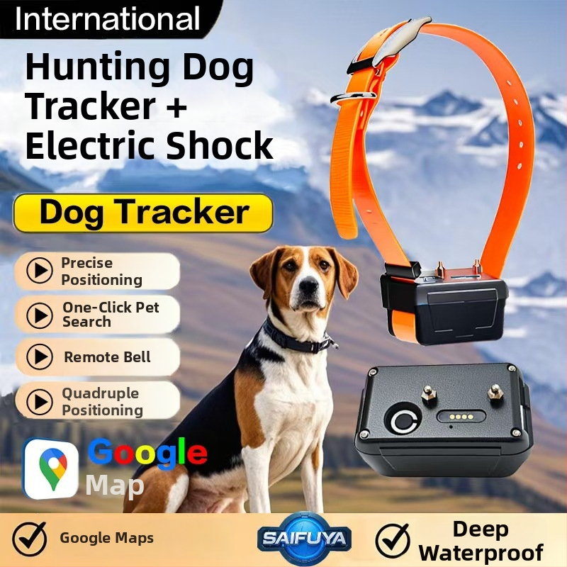 GPS sledovač pre psy | IP65 vodotesný | Presnosť GPS do 3 m | Viac alarmov: vibrácie, SOS, mobilný alarm, geofence, prekročenie rýchlosti | Batéria 4000 mAh, až 25 dní