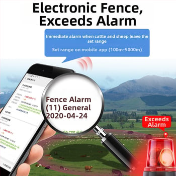 GPS lokátor pre dobytok a ovce – 4G, Beidou + GPS, IP68 vodotesný, alarm oplotenia, dlhá výdrž batérie