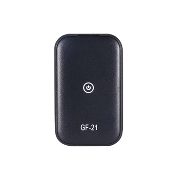 GF21 GPS локатор с точност на позициониране до 10 м; аларми: вибрация, SOS и мобилен аларм; полимерна батерия 96 ч; водоустойчив