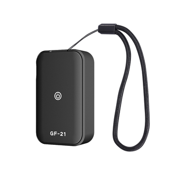 GF21 GPS локатор с точност на позициониране до 10 м; аларми: вибрация, SOS и мобилен аларм; полимерна батерия 96 ч; водоустойчив