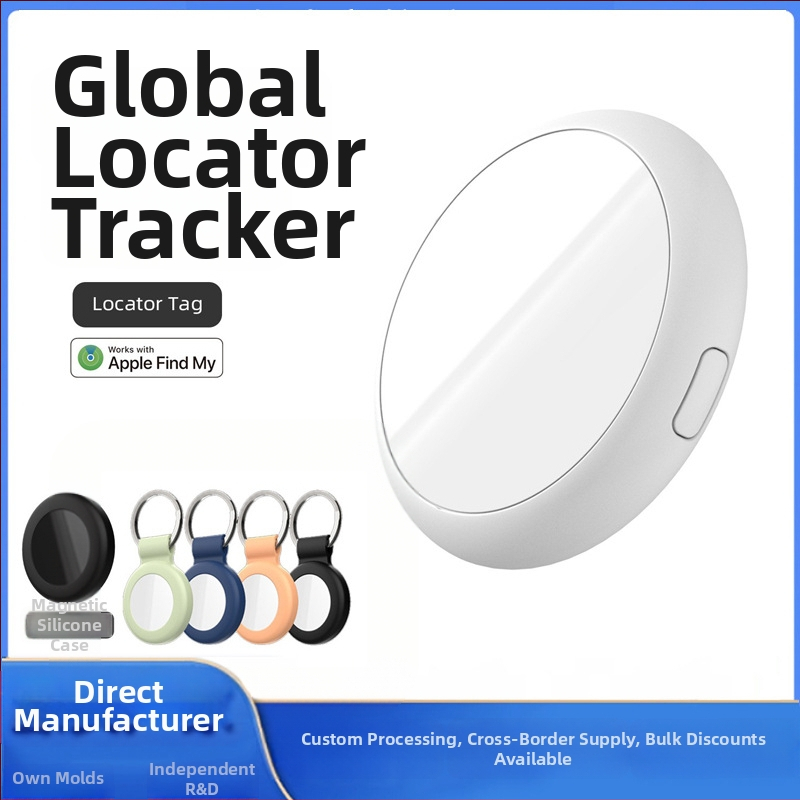 FindMy Anti-Lost Nyomkövető Zj-015 – iOS 14.5+ kompatibilis, ABS tokozás, globális nyomkövetés, beltéri helymeghatározás 10 m-ig