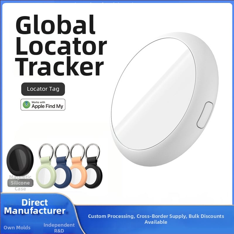 FindMy Anti-Lost Nyomkövető Zj-015 – iOS 14.5+ kompatibilis, ABS tokozás, globális nyomkövetés, beltéri helymeghatározás 10 m-ig