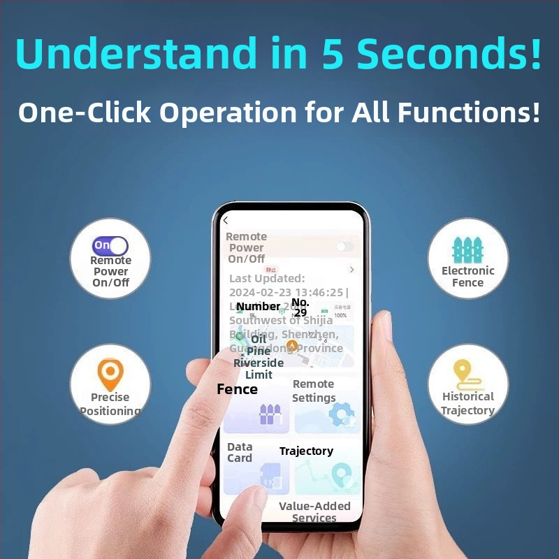 5G satelliidi GPRS sõiduki jälgija magnetkinnitusega, vargusevastane, täpne asukoha tuvastamine