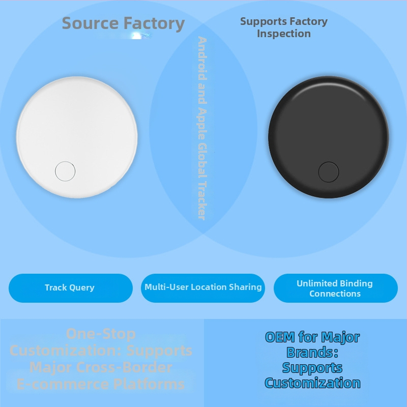 D02_ Okos anti-lopás nyomkövető, Android/iOS/HarmonyOS-kompatibilis, Bluetooth 5.3, 240mAh akkumulátor, 20 m hatótávolság