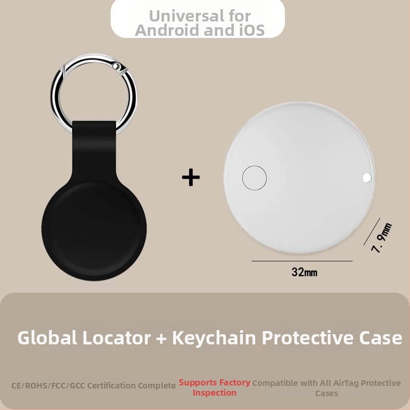 D02_ Okos anti-lopás nyomkövető, Android/iOS/HarmonyOS-kompatibilis, Bluetooth 5.3, 240mAh akkumulátor, 20 m hatótávolság