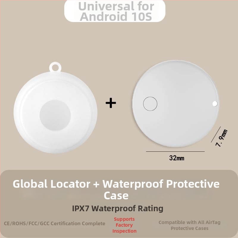 D02_ Okos anti-lopás nyomkövető, Android/iOS/HarmonyOS-kompatibilis, Bluetooth 5.3, 240mAh akkumulátor, 20 m hatótávolság