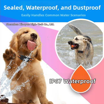 GPS тракер за домашни любимци с 4G алуминиево тяло, IP68, Beidou+GPS+WIFI+LBS антени, точност 5–50 м, аларма мобилен сигнал и зона, модел B21