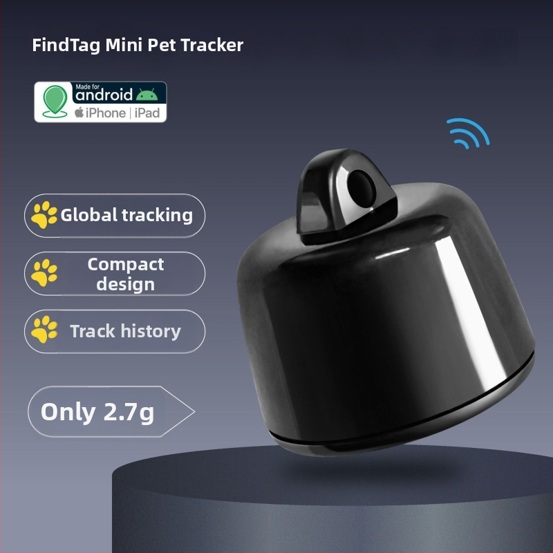 GPS-nyomkövető P-23 Android és iOS-hez: történet-alapú követés, GPS pozicionálás, nyakörv vagy karkötő viselés, egy kattintásos navigáció.