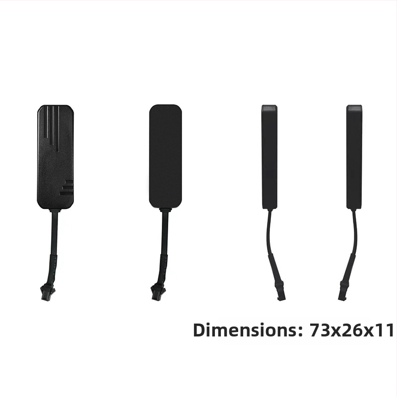 GPS тракер CW208, точност GPS 3–20 м, аларми: вибрация, загуба на захранване, ограда, превишена скорост, вградена антена