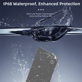 Find My Pénztárca Kártya – Anti-eltűnés Lokátor NFC és Vezeték nélküli Töltés (iOS kompatibilitás, NFC, vezeték nélküli töltés, tömeg 10 g)