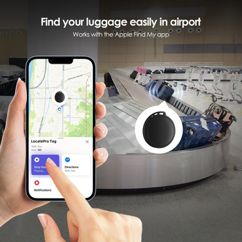 Háziállat és poggyász anti-lopott nyomkövető | Bluetooth GPS nyomkövető, iOS MFi tanúsítvány, 9 g, 220 mAh, USB 2.0