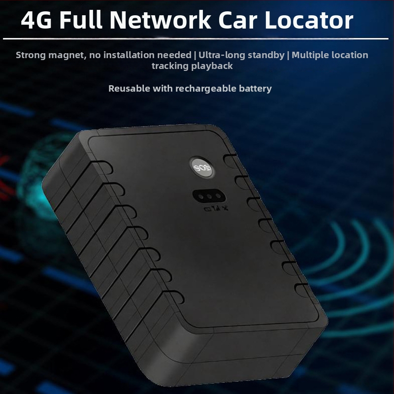 Magnetický GPS lokátor, globálna verzia, 4G bez inštalácie, auto lokátor, dlhá pohotovostná výdrž, nepremokavý, presnosť 5-10 m