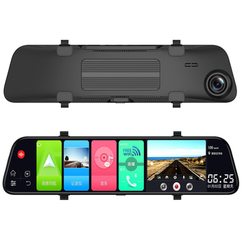 12-inčni 4G retrovizor s dash camom 1080p, navigacijom Google Maps i daljinskim reproduciranjem