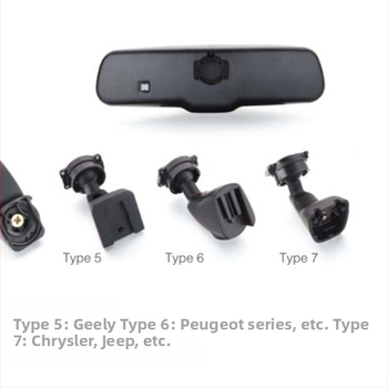 Eemaldatav DVR-kinnitus tagumise vaatepeegli jaoks, mudel 0009, Crystal Pai; mälu: konsulteerige, ekraani suurus: konsulteerige