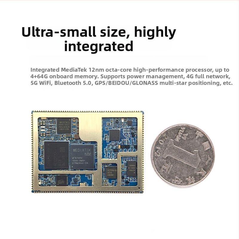 Автомобилен DVR с интелигентно огледало за обратно виждане и Android development board MT6761/MT6762; 7-инчов сензорен екран; 1080p фронтално и задно видео; 150° ъгъл на виждане; 4G мрежа; SD карта за съхранение.