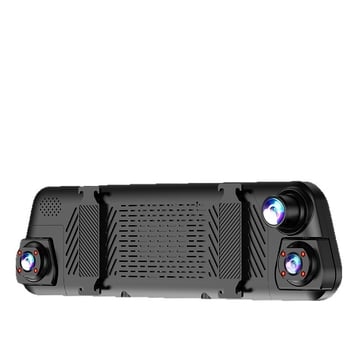 4-камерен автомобилен регистратор с 10-инчов пълен екран, 1080p, 360° обзор, WiFi