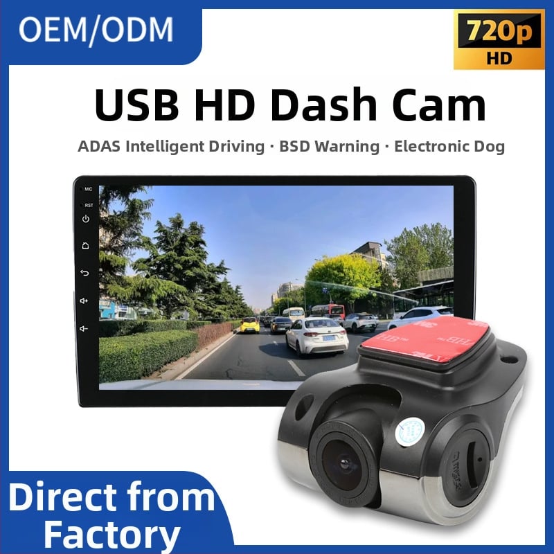 W6-fplus Automobilska dash kamera, 120° kut, 2MP senzor, TF kartica do 64GB, USB sučelje, otvor blende F2.0