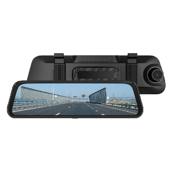 CarPlay dvostruka kamera za automobil s 2160P prednja/stražnja snimka, 170° široki kut, WiFi i Bluetooth, retrovizor