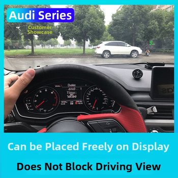 Yi Tu A100 OBD HUD displejs automašīnai ar LED ekrānu, 1296 izšķirtspēja, barošana no OBD