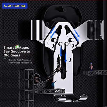 Le Candy gravitacijski držač za telefon u automobilu s pričvršćivanjem na ventilaciju, plastična konstrukcija, za navigaciju, pogodan za automobile i kamione