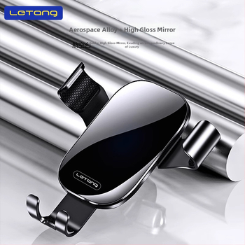 Le Candy gravitacijski držač za telefon u automobilu s pričvršćivanjem na ventilaciju, plastična konstrukcija, za navigaciju, pogodan za automobile i kamione