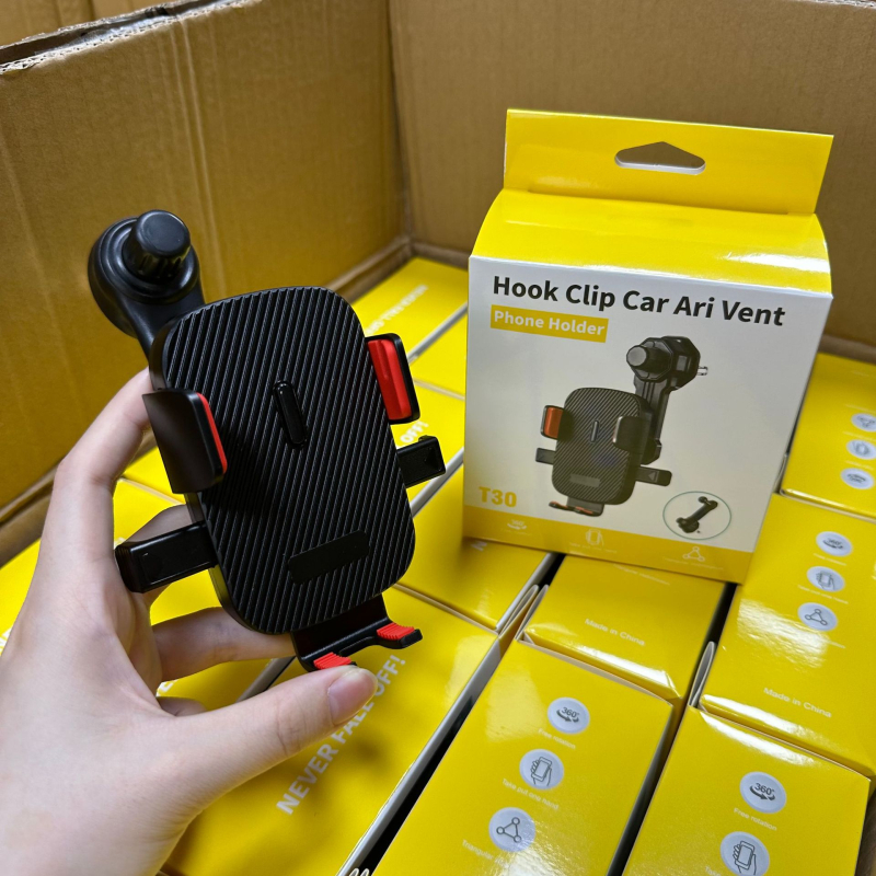 NXC držač telefona za ventilacijski otvor automobila, univerzalni, plastični, snap-on montaža