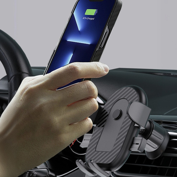 Držač za telefon u automobilu, univerzalni držač za ventilaciju automobila, horizontalna/vertikalna orijentacija, polimerm konstrukcija