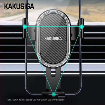 KAKUSIGA Yunqi Séria Plastový Univerzálny Držiak do Auta